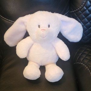 KellyToy Bunny Rabbit 12" Pink Crinkle Ears Baby Rattle Stuffed Animal Easter